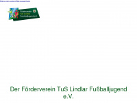 fv-tus-fussballjugend.de Webseite Vorschau