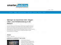 smartermedicine.ch Webseite Vorschau
