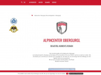 alpincenter-obergurgl.com Webseite Vorschau