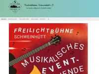 theater-schweinhuett.de Webseite Vorschau