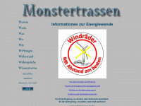 monstertrassen.de Webseite Vorschau