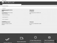 purelia.eu Webseite Vorschau