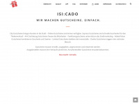 isicado.de Webseite Vorschau