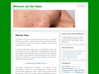 mitesser-nase.com Webseite Vorschau
