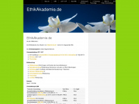 ethikakademie.de Webseite Vorschau