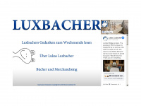luxbacher.at Webseite Vorschau