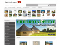 chalet-blockhaus.ch Webseite Vorschau