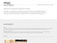 gekko-residences.com Webseite Vorschau