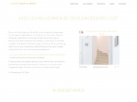 planergruppe-licht.de Webseite Vorschau