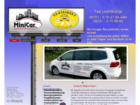minicar-sw.de Webseite Vorschau