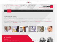 licharz.fr Webseite Vorschau