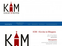 kirche-in-meppen.de Webseite Vorschau