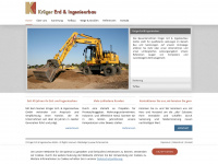 kruegerbg.de Webseite Vorschau