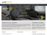 urbexpo.eu Webseite Vorschau