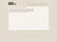 md-pr.de Webseite Vorschau