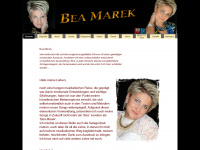 bea-marek.com Webseite Vorschau