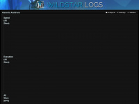 wildstarlogs.com Webseite Vorschau