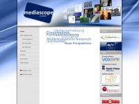 mediascope-europe.eu Webseite Vorschau
