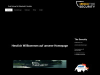 the-security.ch Webseite Vorschau