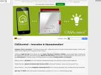 casacontrol.info Webseite Vorschau