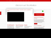 strohballengarten.ch Webseite Vorschau