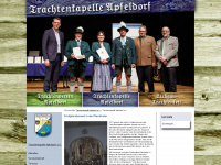 trachtenkapelle-apfeldorf.de Webseite Vorschau