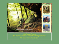 mountainbike-guide-courret.de Webseite Vorschau