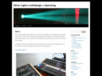 silverlightslightingdesign.wordpress.com Webseite Vorschau