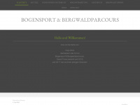 bogensport-bergwaldparcours.at Webseite Vorschau