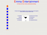 emma-entertainment.de Webseite Vorschau