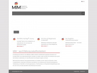 mim-deutschland.de Webseite Vorschau