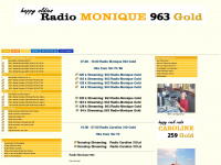 radiomonique.nl Webseite Vorschau