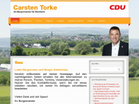 carsten-torke.de Webseite Vorschau