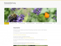 bienenhof.org Webseite Vorschau
