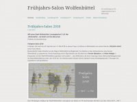 fruehjahrssalon.wordpress.com Webseite Vorschau