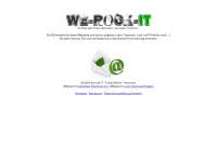 we-rock-it.com Webseite Vorschau