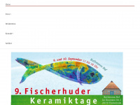 fischerhuder-keramiktage.de Webseite Vorschau