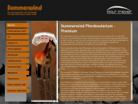 pferdesolarium-premium.de Webseite Vorschau