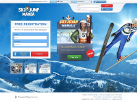 skijumpmania.com Webseite Vorschau