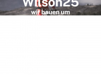 wilson25.de Webseite Vorschau