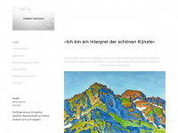 robertsantschi-kunst.ch Webseite Vorschau