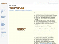 tabletop.wiki Webseite Vorschau