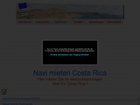 navi-mieten-costa-rica.de Webseite Vorschau