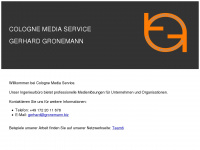 gronemann.biz Webseite Vorschau