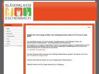 blaeserklasse-eschenbach.ch Webseite Vorschau
