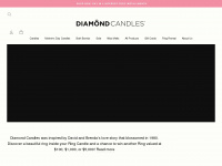 diamondcandles.com Webseite Vorschau