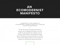 Ecomodernism.org