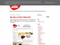 akki-news.blogspot.com Webseite Vorschau