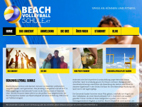 beachvolleyballschule.at Webseite Vorschau