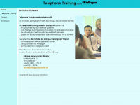 telephone-training.de Webseite Vorschau